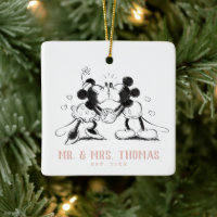 Custom Mickey & Minnie | Kissing - Wedding