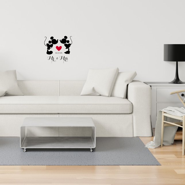 Custom Mickey & Minnie Wedding | Mr. & Mrs. Wall Decal (Creator Uploaded)