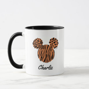 Custom Mickey Mouse Animal Pattern Icon Mug