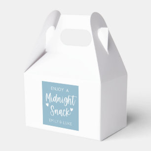 Custom Midnight Snack Favor Boxes