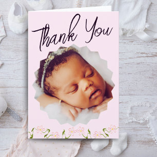 Custom Midwife Photo Card   Baby's First Moments
