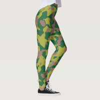 Custom Military Camouflage Style 1 leggings