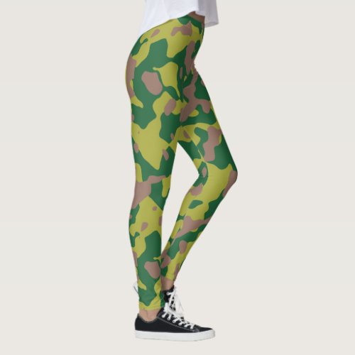 Custom Military Camouflage Style 1 leggings
