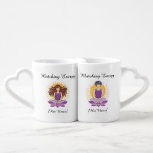Custom Mindful Couple Mugs | Names & Text
