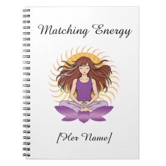 Custom Mindful Notebook for Her | Name & Text
