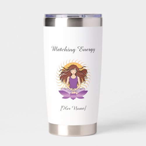 Custom Mindful Tumbler for Her | Name & Text