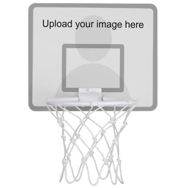 Custom mini basketball hoop with backboard frame (Front)