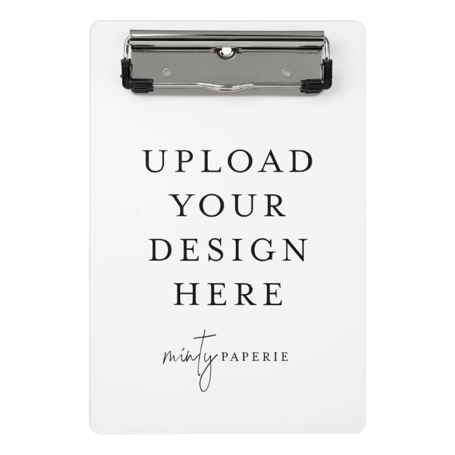 Custom Mini Clipboard 9"x6" (Front)