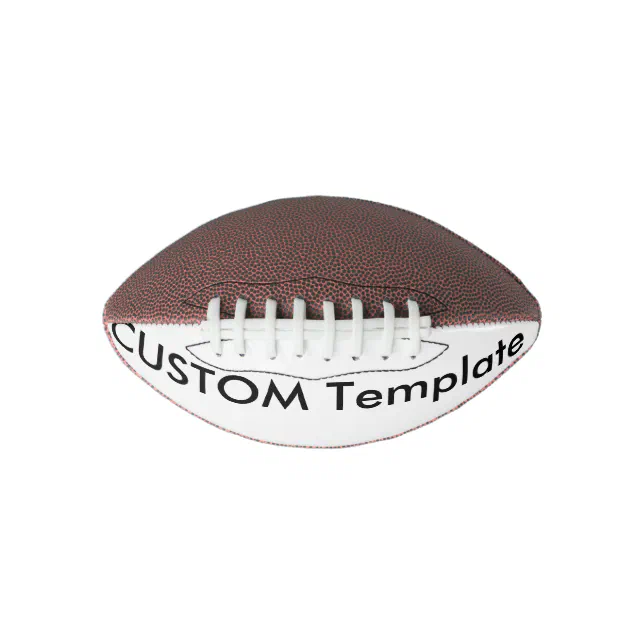 Custom Mini Size Football | Zazzle