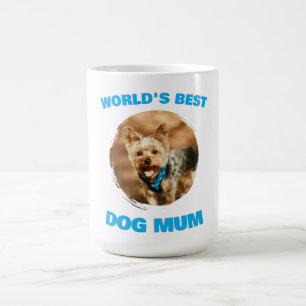 Custom Minimal Best Dog Cat Mom Mum Pet Cute Gift Coffee Mug