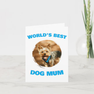Custom Minimal Best Dog Cat Mom Mum Pet Cute Gift Invitation