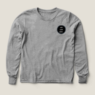 Custom minimal Design Add Photo or Text Tri-Blend Shirts