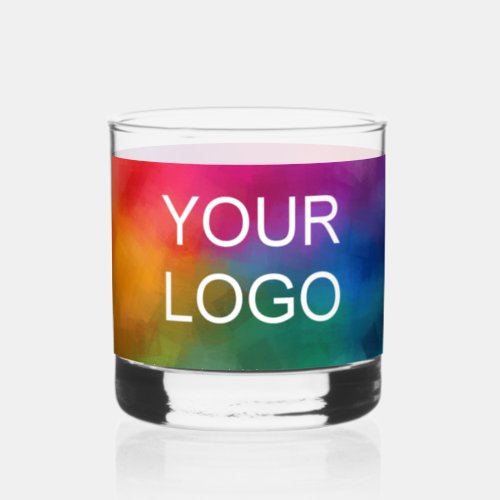 Custom Minimal Template Modern Elegant Logo Here Whiskey Glass