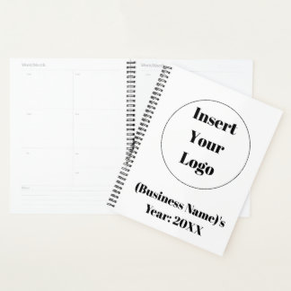 Custom Minimalist Business Yearly Planner