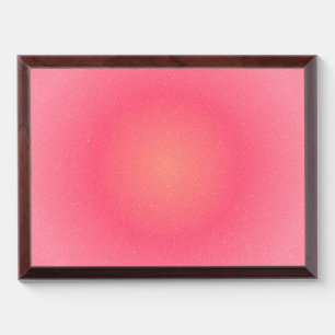 Custom Minimalist Gradient Award Plaque