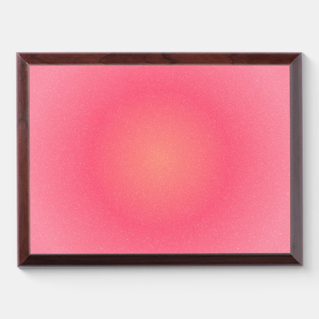 Custom Minimalist Gradient Award Plaque (Horizontal)
