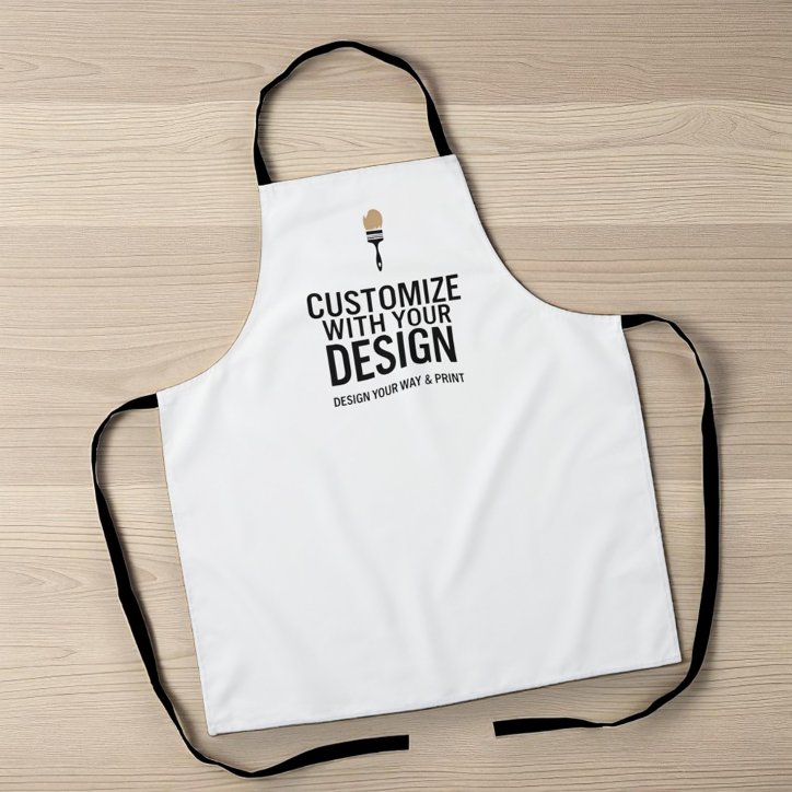 Custom Minimalist Personalized Company Branded Apron