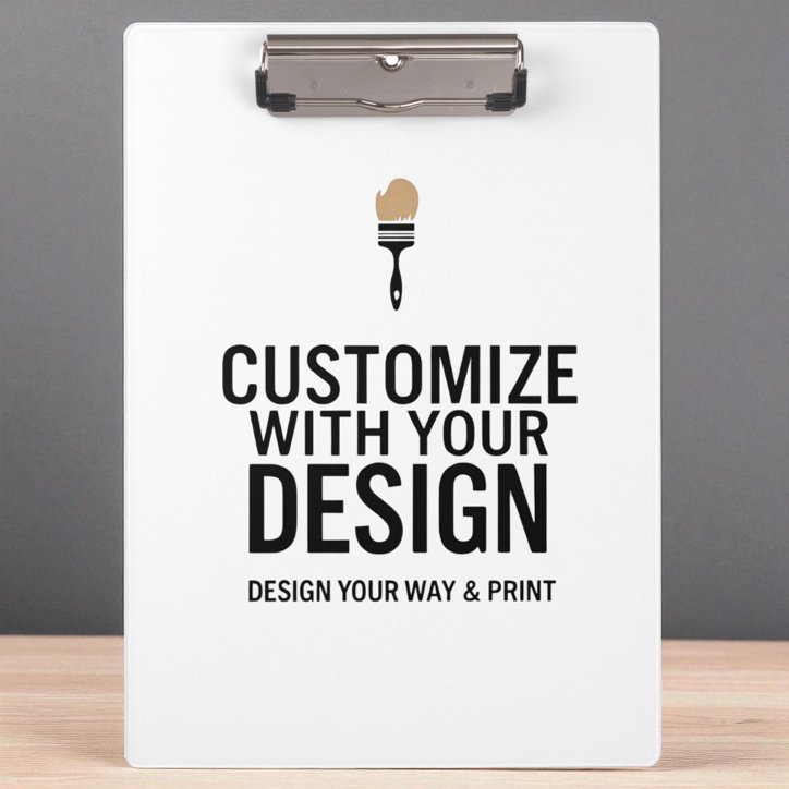 Custom Minimalist Personalized Company Branded Clipboard