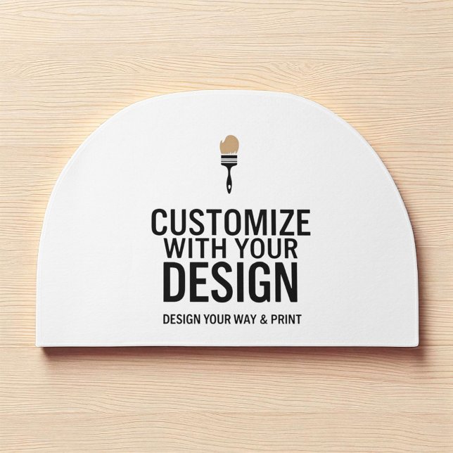 Custom Minimalist Personalized Company Branded  Doormat (Creator Uploaded)