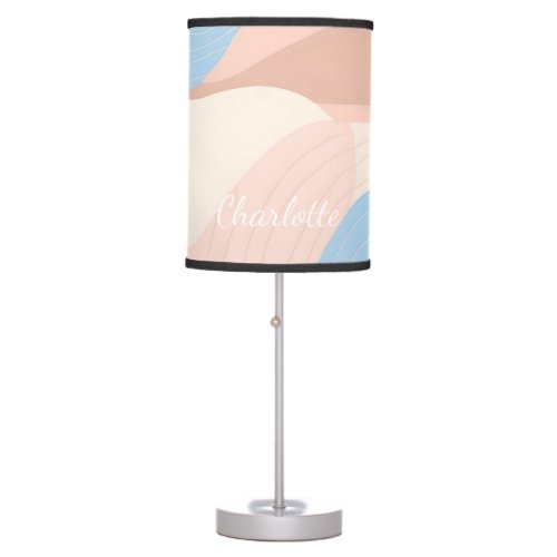 Custom Minimalist Simple Photo Collage Table Lamp