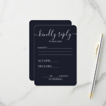 Custom Minimalist Solid Color Wedding