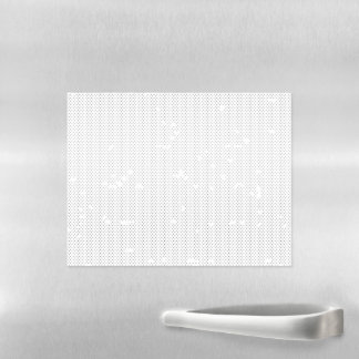 Custom Minimalist Wedding Table Sign Magnetic Dry Erase Sheet