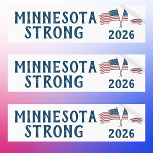 Custom Minnesota Resistance Bumper Sticker