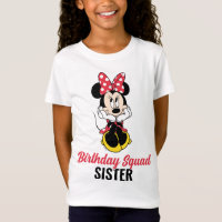 Custom Minnie Mouse | Birthday Sqad - Family