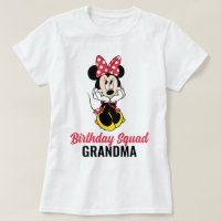Custom Minnie Mouse | Birthday Sqad - Family