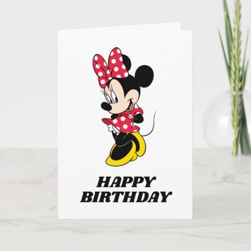 Custom Minnie Mouse Girl's Birthday
