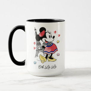 Custom Minnie Mouse in Paris - Oh La La Mug