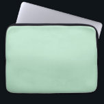 Custom Mint Green Laptop Sleeve<br><div class="desc">Protect your device in style with this sleek mint green laptop sleeve. Designed for both functionality and aesthetics, this soft yet durable sleeve keeps your laptop safe from scratches and minor impacts. The elegant pastel shade makes it a sophisticated choice for professionals, students, and creatives alike. Its lightweight design ensures...</div>