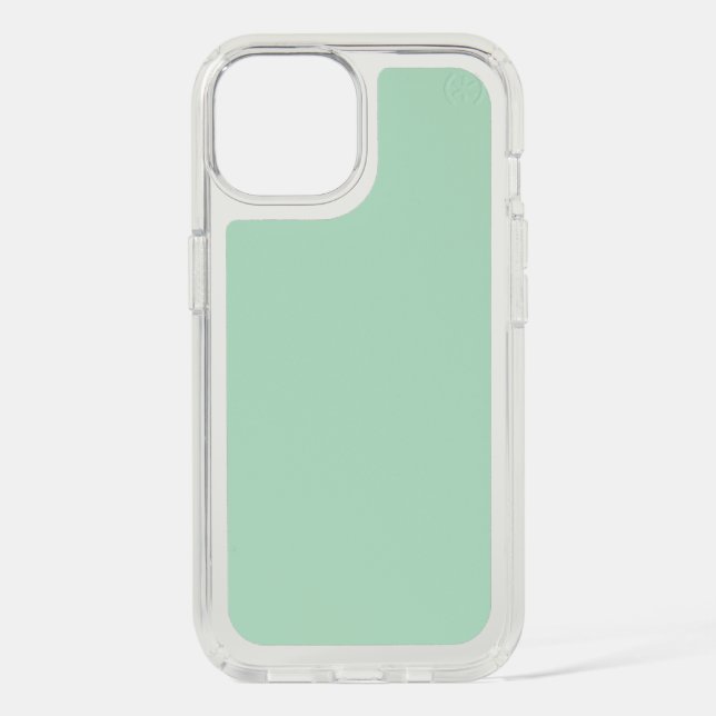 Custom Mint Green Speck Phone Case (Front)