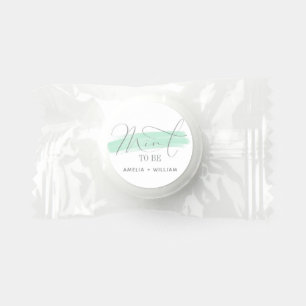 Custom Mint To Be Wedding Favors Lifesaver Mints