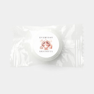 Custom Mints, Fall Turkey Thanksgiving Life Saver® Mints