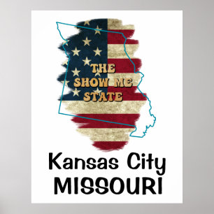 Custom Missouri State Poster