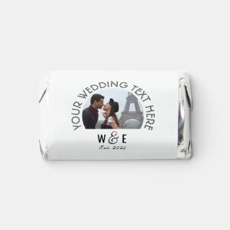 Custom Mod. Deco Text Chocolates Wedding Favors