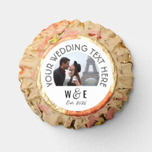 Custom Mod. Deco Text Peanut Butter Wedding Favors