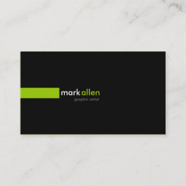 Custom Modern 519 Business Card
