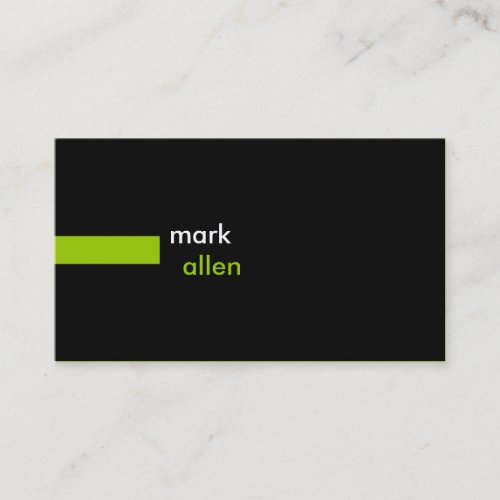 Custom Modern 519 Ver.2 Business Card