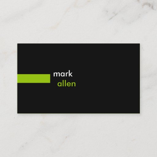 Customizable Custom Modern 519 Ver.2 Business Card