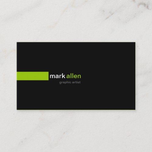 Custom Modern 519b Business Cards