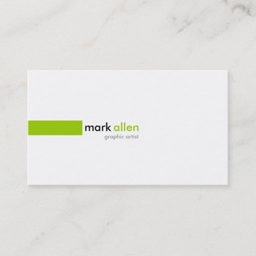 Customizable Custom Modern 519B Business Card Template