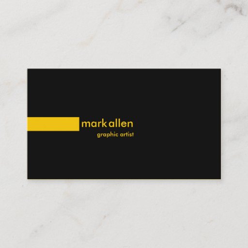 Customizable Custom Modern 519G Business Cards