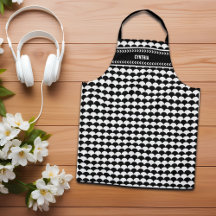 Custom Modern Abstract Black and White