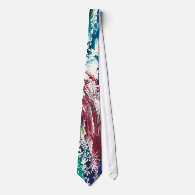 Custom Modern Art Tie (Front)