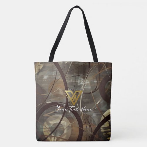 Custom   Modern Artisan Tote Bag