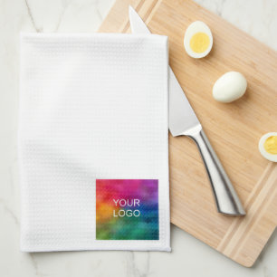 Custom Modern Best Business Company Logo Template Kitchen Towel