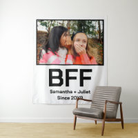 Custom modern best friend forever bff photo