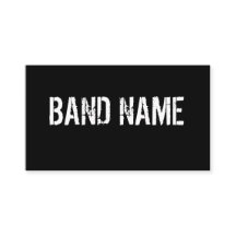 Custom Modern Black & White Band